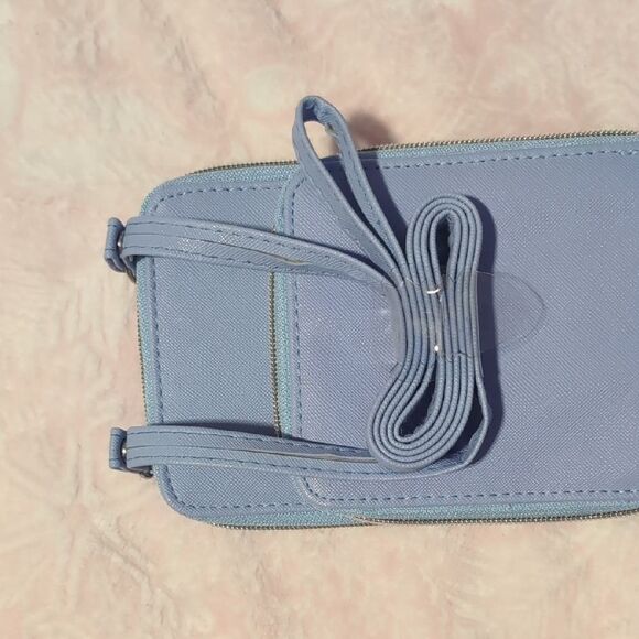 NEW Light Blue Crossbody Bag - Picture 8 of 14